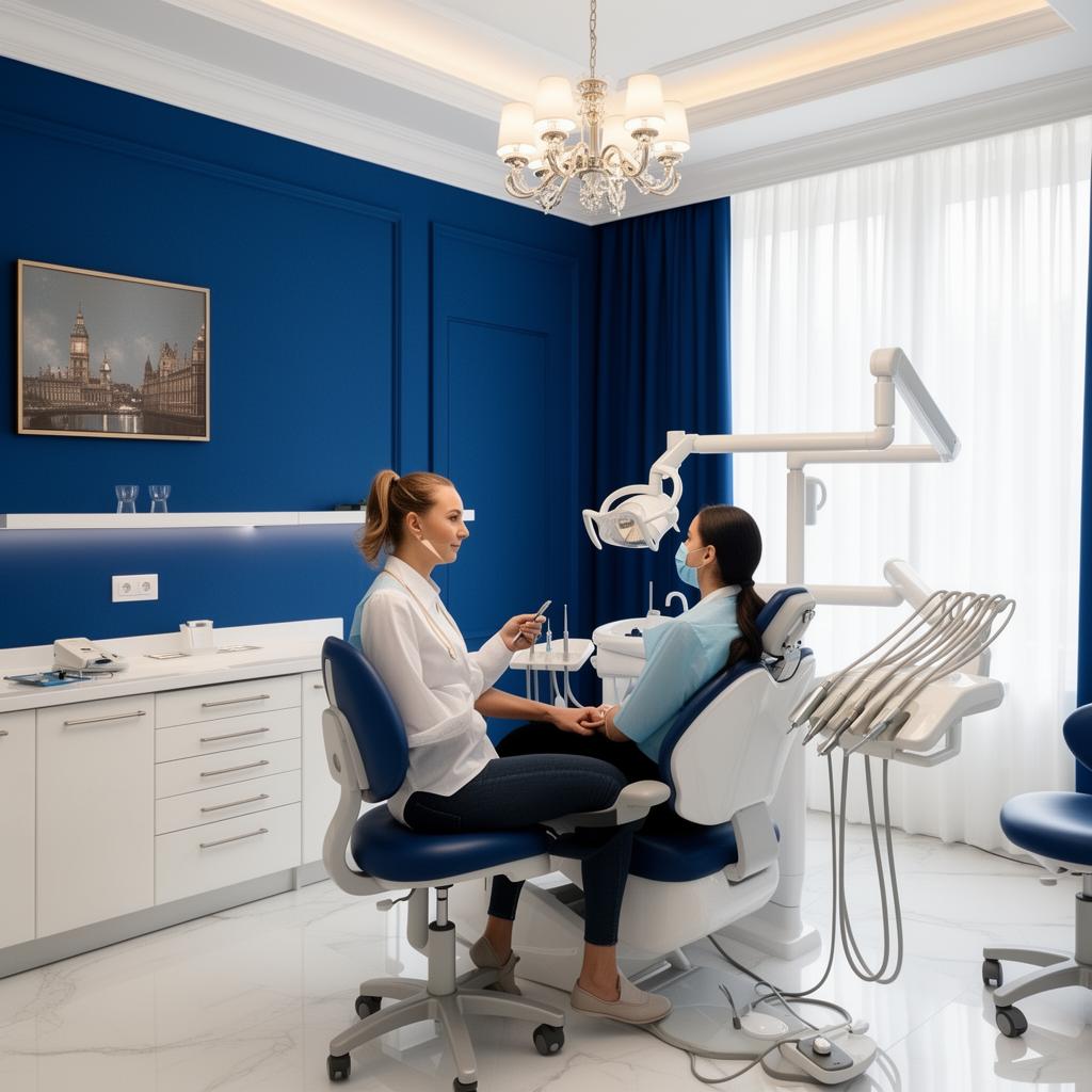 Premium dental clinic interior